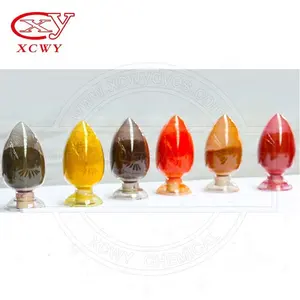 Basic dyes manufacturer with green red violet yellow colors