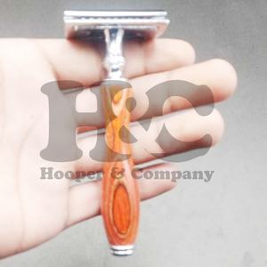 Maquinilla de Afeitar de Seguridad al por Mayor de Alta Calidad con Mango Naranja, Maquinilla de Afeitar de Doble Filo Profesional, Maquinilla de Afeitar de Seguridad Personalizada - Product Image 1