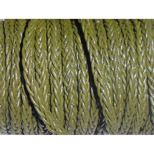 Gran oferta de Cordones redondos de cuero trenzado para accesorios de joyería, productos decorativos artesanales de alta calidad, precio al por mayor - Product Image 1