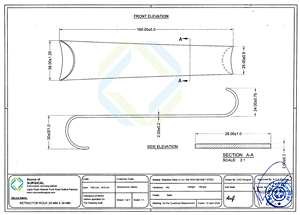 Roux Retractor ผ่าตัดหดชุด3 - Product Image 3