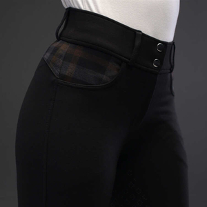 Culottes culottes et collants pour femmes personnalisées vêtements équestres en gros taille moyenne impression silicone bas de chaussette culotte d'équitation - Product Image 1