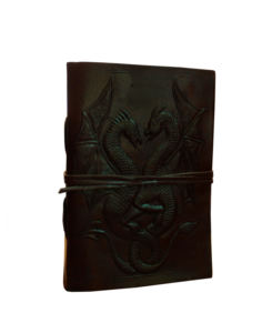 Meilleure vente Premium fabriqué à la main Flying Dragon en relief B5 Journal Designer lié thermique en cuir Journal bande fermeture cadeau - Product Image 2