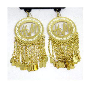 Nouvelles boucles d'oreilles plaquées or pour femmes, bijoux fantaisie, design tendance, laiton de haute qualité, uniques et confortables. - Product Image 4