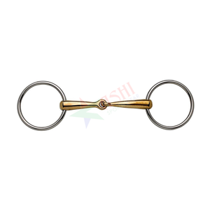 Prix d'usine en gros Western Snaffle Horse Bit en acier inoxydable Eggbutt Snaffle Bits pour l'équitation Horse Products - Product Image 2