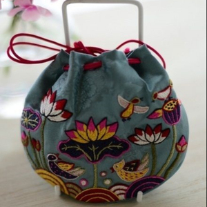 --NEW--POTLI--WITH RESHAM--EMBROIDERY WORK ON---STYLISH-BAGS WITH---BEAUTIFUL---FOR-PARTY & <b>WEDDING</b>--2021 - Product Image 1