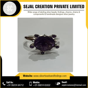 Anillo de piedras preciosas de plata esterlina 925 al por mayor de vendedor y proveedor indio - Product Image 6