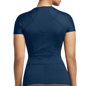 T-shirt de sport thermique à manches courtes pour femme PIHA SPORTS, à séchage rapide, compression, couche de base, polyester/coton - Product Image 2