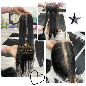 ปิดลูกไม้ HD โปร่งใสผมมนุษย์สีธรรมชาติ #613สีในขายส่ง - Product Image 2