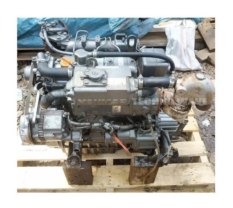 Yanmar 3JH25A For Sale Small Engine High Quality Export Oriented Yanmar 25HP Boat Engine For Boat Sea Water Cooling System
