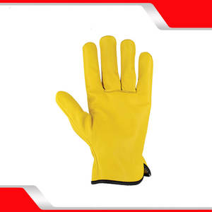 Gants de sécurité en cuir de qualité supérieure unisexes avec logo personnalisé Protection des mains du conducteur pour la conduite de moto Logo personnalisé - Product Image 6