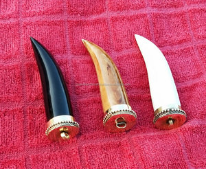 งาช้างจี้กระดูกฮอร์นธรรมชาติ100% จริงที่มีอยู่ในทุกขนาดที่กำหนดเองทิเบตเผ่าเนปาลโบฮีเมียนขนาดใหญ่งาฮอร์น - Product Image 2