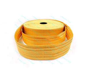 Ribete de encaje metálico de 2.5 cm de ancho para uniformes, trenza ceremonial, dorado, cómodo para vestir. - Product Image 4