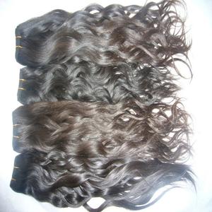 Extensiones de cabello Remy indio virgen más vendidas, extensiones de ondas profundas, máquina de sensación de mano suave Original 100%, trama Doble - Product Image 1