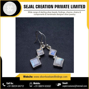 Boucles d'oreilles en argent sterling nouveauté en gros à vendre - Product Image 4