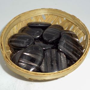 Vente en gros de pierres précieuses naturelles hypersthène Cabochons en quartz sculpté Chakra Reiki Pierres Fabrication de bijoux Cadeaux de guérison Gravure Mascotte - Product Image 3