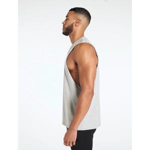 OEM unisexe 100% coton Gym Singlets gilet hommes surdimensionné musculation Stringer débardeurs unisexe vêtements d'entraînement - Product Image 3