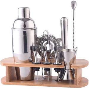 Ensemble de vin en acier inoxydable de 550ml en vente directe du fabricant avec shakers en cuivre - Product Image 1