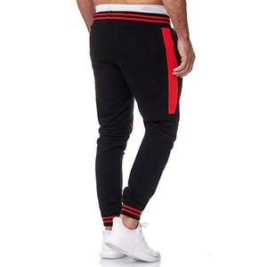Pantalon de jogging en coton taille haute pour hommes Pantalon de survêtement de fitness de style décontracté pour l'entraînement en salle de sport - Product Image 4