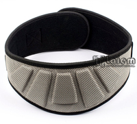 Cinturón de Soporte Lumbar Unisex de Neopreno Transpirable y Suave, con Logotipo Personalizable, para Levantamiento de Pesas, Color Personalizado, Duradero