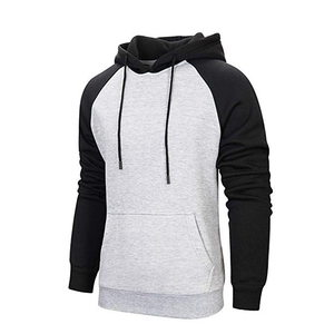 Pull à capuche surdimensionné en coton épais pour hommes, avec logo personnalisé, motif imprimé Streetwear à manches longues pour l'hiver, teint uni - Product Image 6