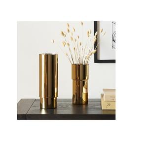 Brass Flower Vase Attractive Handmade Solid Brass Flower Vase for <b>Wedding</b> Home Decoration <b>Table</b> Brass Flower Vase - Product Image 3