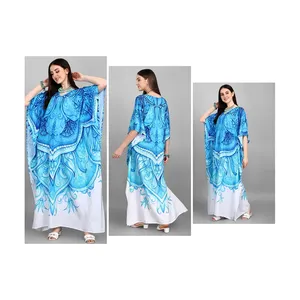 Hot Selling Best Quality Kaftan With Digital Panting Pakistan Dress For Women At Wholesale Price