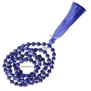 LAPIS LAZULI — Lapis Lazuli, 108 perles, pierre précieuse, Agate, vente en gros, fabricant et fournisseur de produits agates