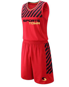 Camiseta de baloncesto y pantalones cortos para hombre, uniforme de baloncesto de alta calidad, Color blanco, personalizado, OEM, último diseño, 2018 - Product Image 2