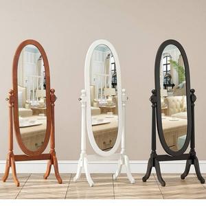 ขายส่งการออกแบบล่าสุดที่มีคุณภาพสูงส่งออกที่มุ่งเน้นที่กำหนดเองห้องตกแต่งรอบและความยาวเต็มกระจกชั้นจากประเทศอินโดนีเซีย - Product Image 2