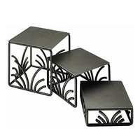 Ensemble de supports d'affichage en aluminium Chaman India, 3 pièces, modèle 44608