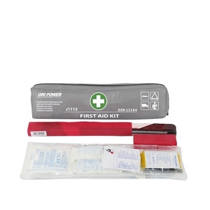 Professional 3-em-1 Roadside Segurança Kit de Primeiros Socorros <span class=keywords><strong>DIN</strong></span> <span class=keywords><strong>13164</strong></span> Suprimentos Médicos de Emergência Padrão Treinamento para Carros - Product Image 1