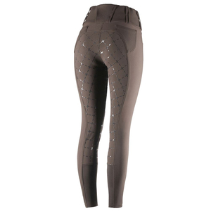 Ropa ecuestre Ropa deportiva Pantalones con agarre de asiento completo Wasitband ancho Pantalones personalizados al por mayor Pantalones de montar a caballo - Product Image 4