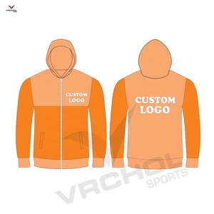 เสื้อฮู้ดปักแบบกำหนดเองมีคุณสมบัติป้องกันการหดตัวลวดลายทึบและวิธีการถัก - Product Image 2