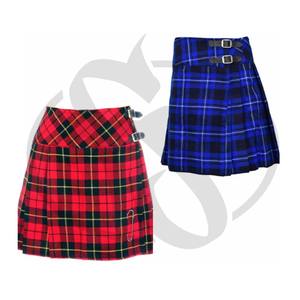 Venta al por mayor personalizado mejor todos los diseños mujeres tartanes escoceses tradicional 8 yardas kilt 2023 - Product Image 5