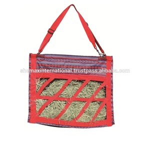 Shemax Personnalisé Nouveau Design Fabricants Équestres Durable et Confortable Sac de Foin de Cheval Sublimation Sacs de Foin pour la Course - Product Image 6