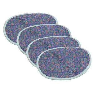 Ensemble de serviettes rondes personnalisées de haute qualité 100% coton fait de qualité supérieure serviette de Table ourlet point indien main bloc coton imprimé - Product Image 6