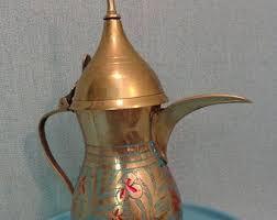 Traditional Appearance Kitchen Accessory Brass Coffee pot dallah for home and restaurants - Product Image 4