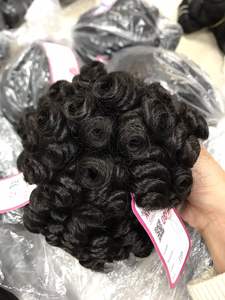 Cutícula alineada cabello Virgen sin procesar Twist Pelo Rizado brasileño Pelo Rizado apretado - Product Image 3