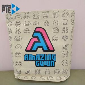 Bolsas de compras holográficas de Hanoi, bolsa de compras plegable, bolsa de algodón de fábrica directa - Product Image 5