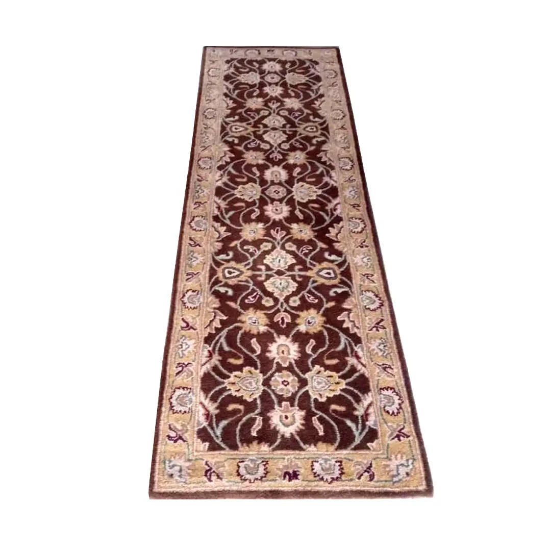 Tufted Persian Rug Einzigartige indische Woll kollektion Bright Tones Vintage Traditional Met Anti Silk und Sooth Area Carpet