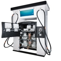 Dispensador de GLP 2A Punto Star Max de Cuatro Boquillas, Carcasa Galvanizada, Televisor LED de 22'', Certificación ATEX CE MID, Modelo 103 YLSM 42PR