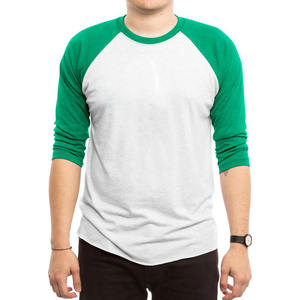 Camisetas de algodón de alta calidad para hombre OEM, bordado personalizado, mangas completas, de talla grande, diseño en blanco, tejido transpirable a la venta - Product Image 4