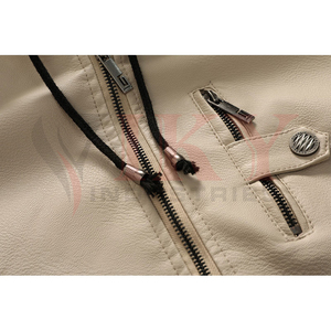 Veste En Cuir véritable Mode Véritable Veste En Cuir et en cuir de conception personnalisée veste - Product Image 5