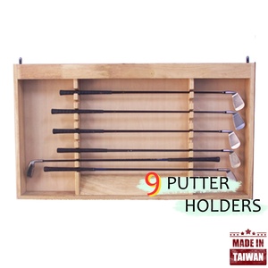 Wooden Golf Club Stands <b>Storage</b> Shadow Box Wall Organizers Display Stand <b>for</b> <b>Garage</b> - Product Image 1