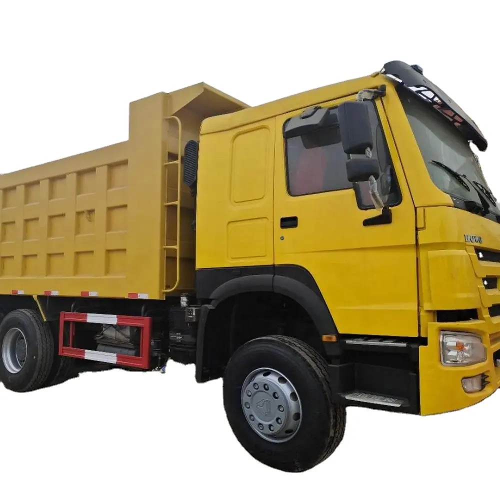Used HOWO 6X4 Tipper System With Tarps 15 Cubic Meter Dump Truck Prices Used Dump Truck Tarp Motor