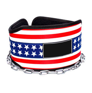 เข็มขัดยกกระชับสำหรับออกกำลังกาย,เข็มขัดยกกระชับบุนวมธงคุณภาพสูงสำหรับฟิตเนสยิม - Product Image 3