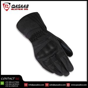 Wholesale Breathable <b>Waterproof</b> Pakistan Manufactured PU Leather Made Motorbike Motocross Motorcycle Protects Gloves - Product Image 3