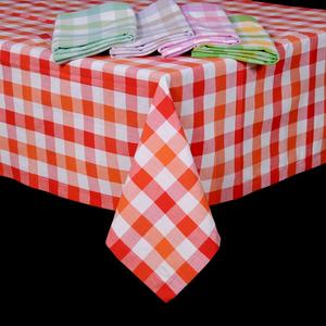 Tapis de table imprimé à rayures, vert, en coton biologique, certifié - Product Image 4