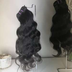 Wholesale 100% Virgin Peruvian Remy <b>Hair</b> <b>Extension</b> High Quality & Low Price Free Sample <b>Hair</b> Bundle for Genius Weft - Product Image 2