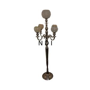 Soporte de portavelas decorativo grabado a mano de alta calidad, soporte de portavelas sostenible personalizado para uso en fiestas de boda - Product Image 4